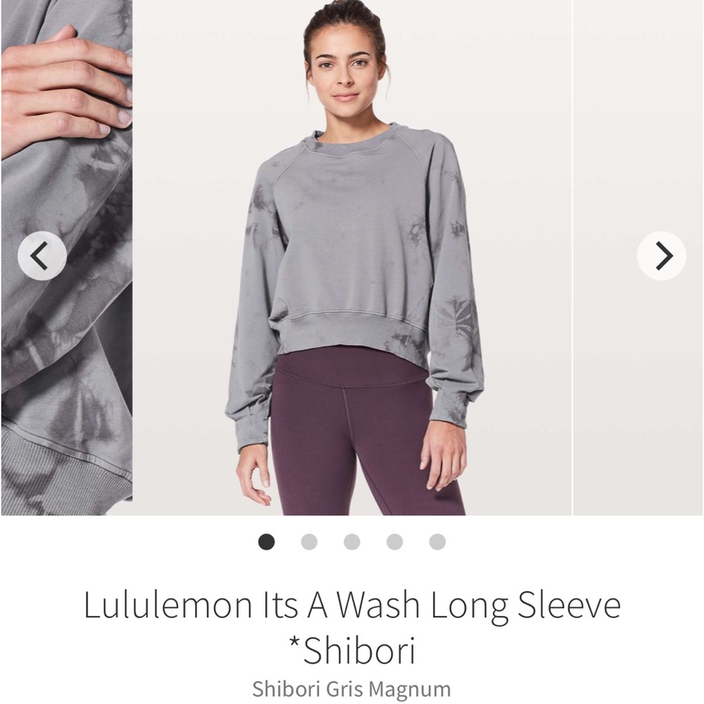 Lululemon long sleeve sweatshirt EUC!